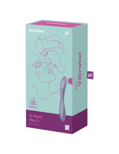Satisfyer - g-spot flex 2 multi vibrador morado