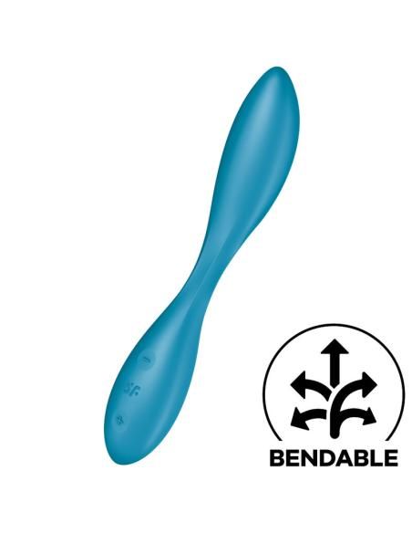 Satisfyer - g-spot flex 1 multi vibrador azul
