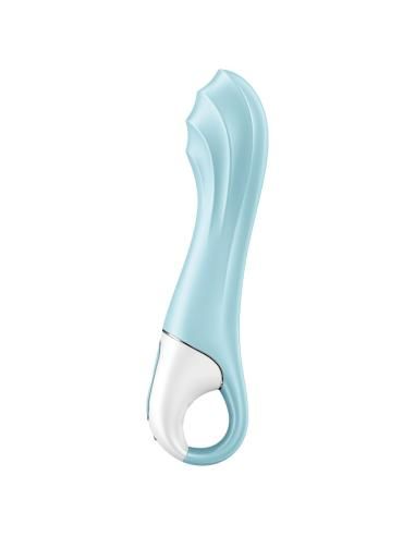 Satisfyer - air pump vibrator 5+ vibrador punto g inflable app azul
