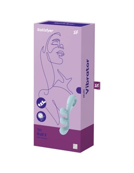 Satisfyer - tri ball 2 multi vibrador azul