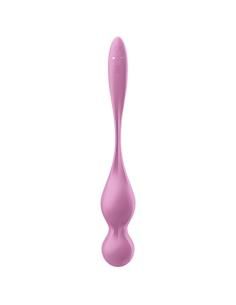 Satisfyer - love birds bolas kegel vibradoras rosa 2