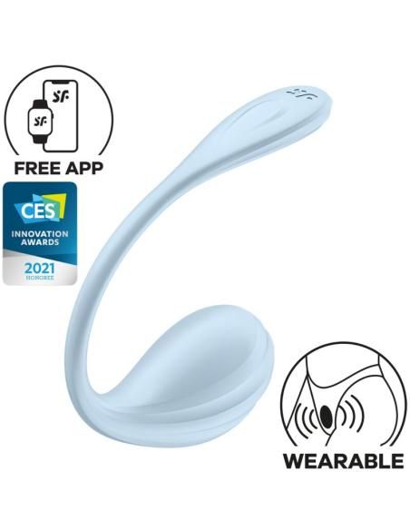 Satisfyer - smooth petal estimulador punto g celeste app gratuita