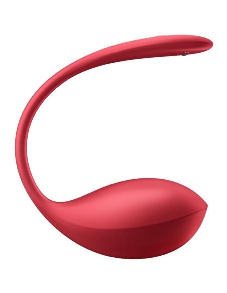 Satisfyer - shiny petal estimulador punto g control remoto rojo app gratuita