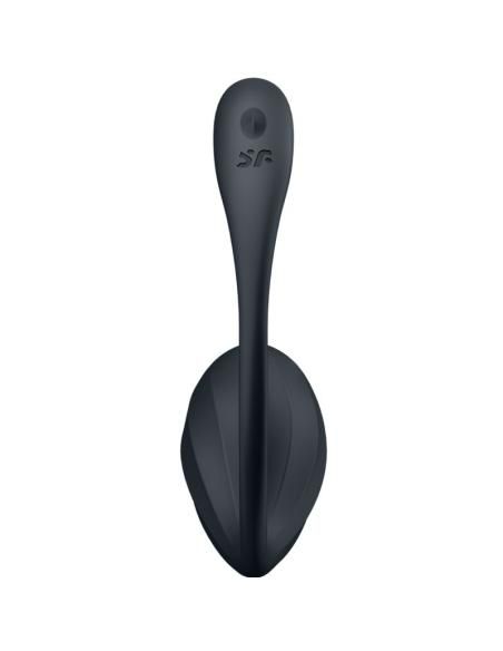 Satisfyer - ribbed petal estimulador punto g control remoto negro app gratuita