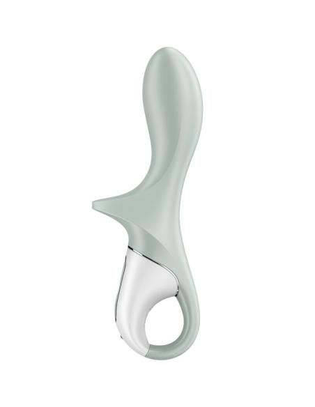 Satisfyer - air pump booty 3 vibrador anal inflable verde gris