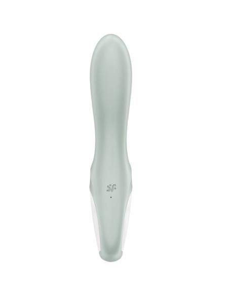 Satisfyer - air pump booty 3 vibrador anal inflable verde gris
