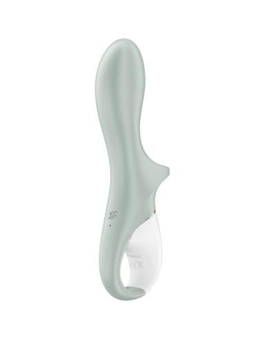 Satisfyer - air pump booty 3 vibrador anal inflable verde gris