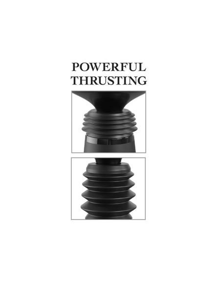 Fetish fantasy series - body dock thruster sujeta dildos con 7 modos de empuje negro