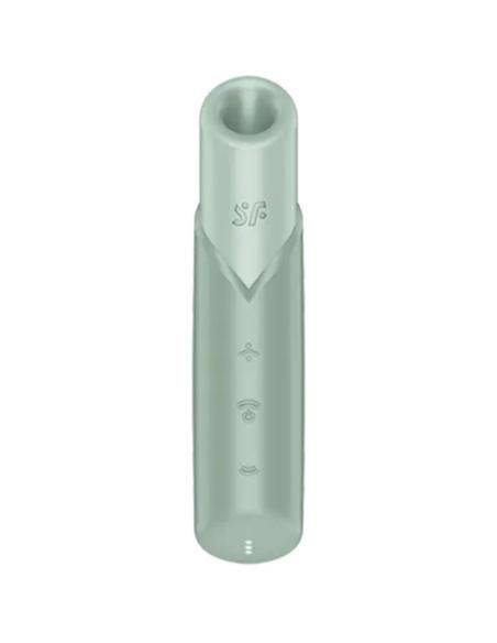 Satisfyer - naughty kiss estimulador clÍtoris por ondas verde agua