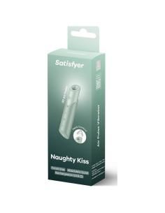 Satisfyer - naughty kiss estimulador clÍtoris por ondas verde agua 2