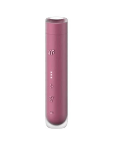 Satisfyer - first kiss estimulador clÍtoris por ondas granate