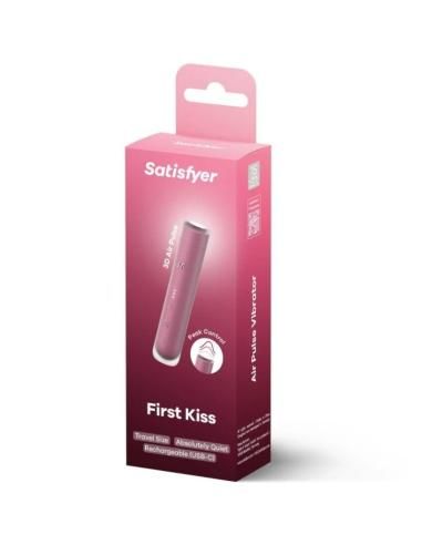 Satisfyer - first kiss estimulador clÍtoris por ondas granate