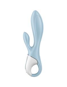 Satisfyer - air pump bunny 1 vibrador inflable rabbit azul