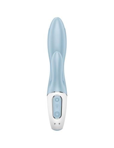 Satisfyer - air pump bunny 1 vibrador inflable rabbit azul