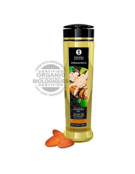 Shunga - aceite de masaje orgÁnico almendra 240 ml