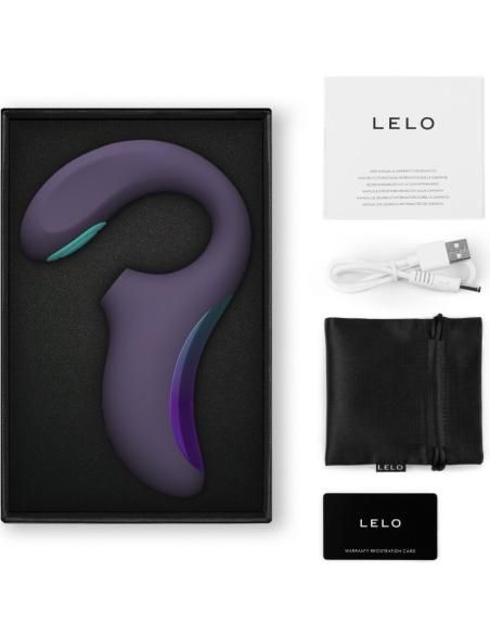 Lelo - enigma double sonic vibrador punto g morado
