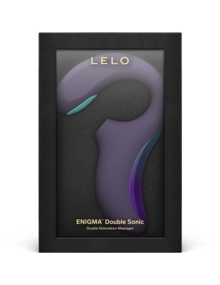 Lelo - enigma double sonic vibrador punto g morado
