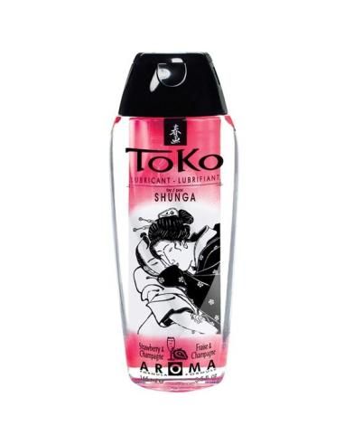 Shunga - toko aroma lubricante fresas y champagne