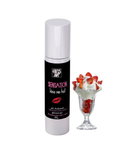 Eros-art - sensattion lubricante natural fresas con nata 50 ml