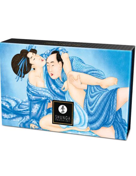 Shunga - kit polvos de masaje comestible coco