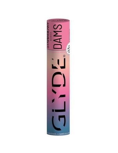Sheer glyde - dams lÁminas latex sexo oral fresa