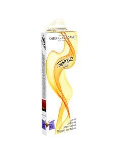 Sheer glyde - dams lÁminas latex sexo oral moras silvestres 2