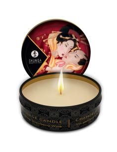 Shunga - mini caress by candelight vela masaje fresas y cava 30 ml