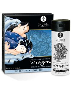 Shunga - dragon crema sensitive para parejas