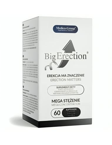 Big erection – complemento alimenticio natural para la vitalidad masculina y el rendimiento Íntimo