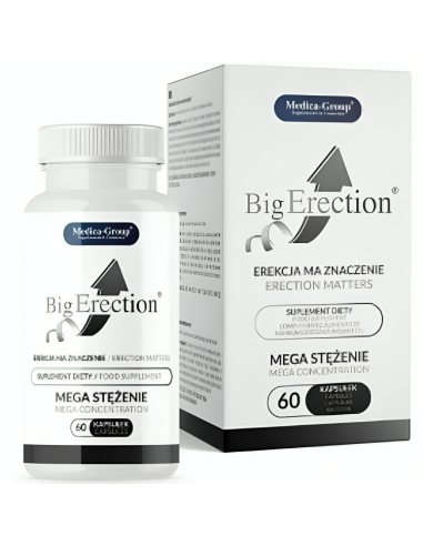 Big erection – complemento alimenticio natural para la vitalidad masculina y el rendimiento Íntimo