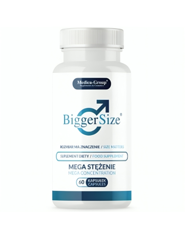 Biggersize – complemento alimenticio natural para potenciar la vitalidad y la energía masculina