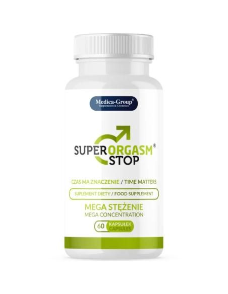 Super orgasm stop – cápsulas naturales para el control de la eyaculación y mayor resistencia sexual