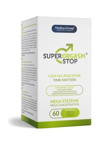 Super orgasm stop – cápsulas naturales para el control de la eyaculación y mayor resistencia sexual
