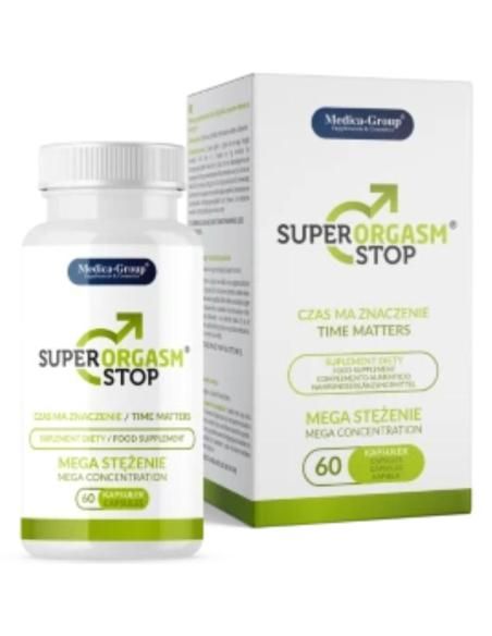 Super orgasm stop – cápsulas naturales para el control de la eyaculación y mayor resistencia sexual