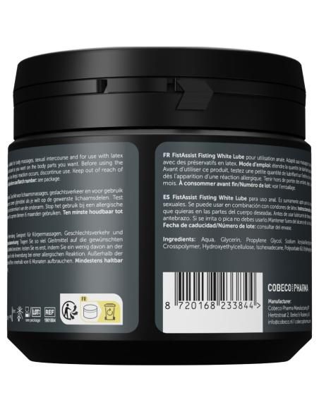 Cobeco - fist assist lubricante blanco extraespeso 500 ml
