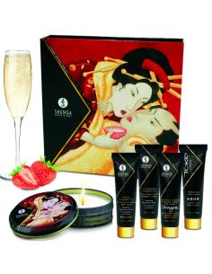 Shunga - kit secret geisha fresas y cava