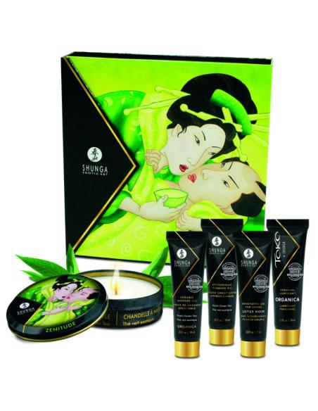 Shunga - kit secret geisha te verde organico