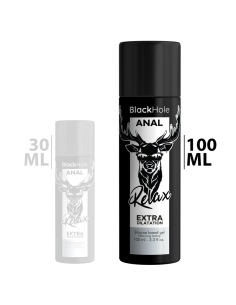 Black hole - base silicona concentrada dilataciÓn anal 100 ml 2