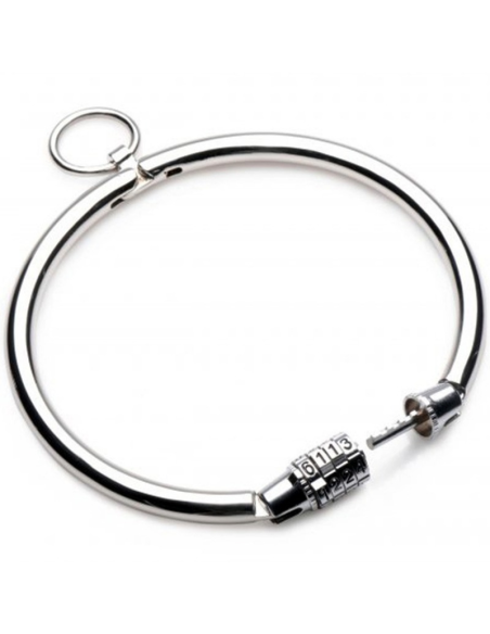 Metal hard - collar metal cierre por combinacion 13.5 cm