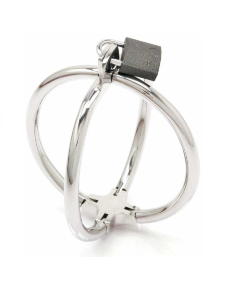 Metal hard - criss cross esposa restricciones de acero inox