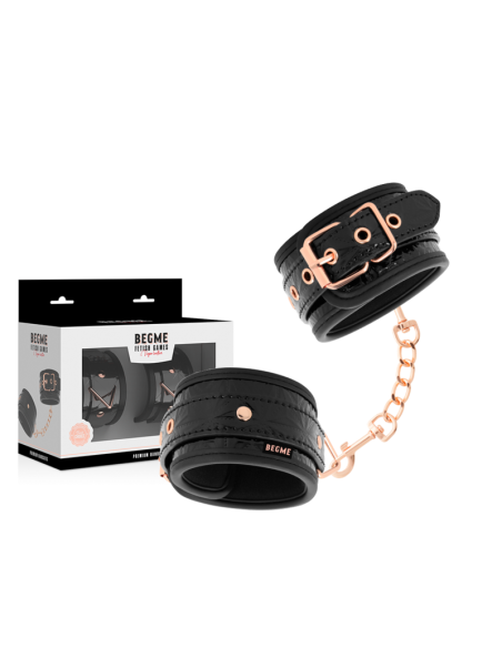 Begme - black edition esposas para manos con forro de neopreno