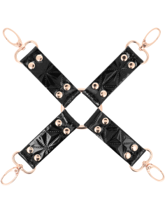 Begme - black edition hog tie cuero vegano