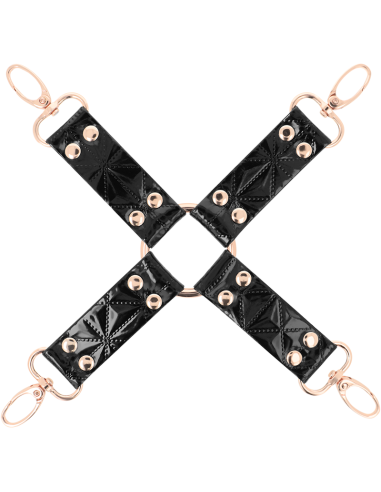 Begme - black edition hog tie cuero vegano