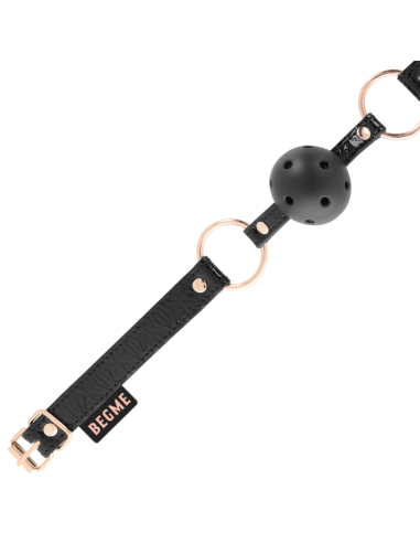 Begme - black edition mordaza cuero vegano