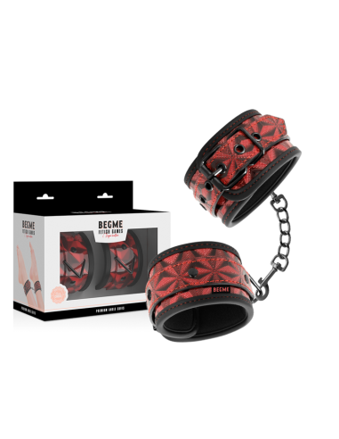 Begme - red edition esposas para tobillos con forro de neopreno
