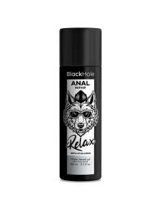 Black hole - anal repair base agua relax con hyaluron 100 ml