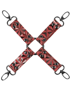 Begme - red edition hog tie cuero vegano