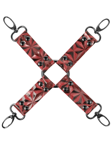 Begme - red edition hog tie cuero vegano