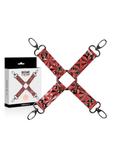 Begme - red edition hog tie cuero vegano 2