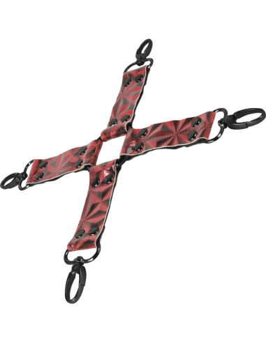 Begme - red edition hog tie cuero vegano